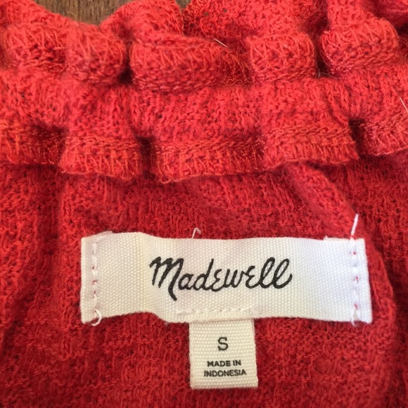 Madewell Texture & Thread Drawstring Top - Picture 4 of 4